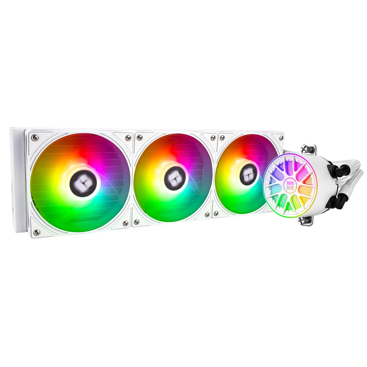 Водяное охлаждение для процессора Thermalright Aqua Elite 360 White ARGB V3 (360mm, White, ARGB/ Fan