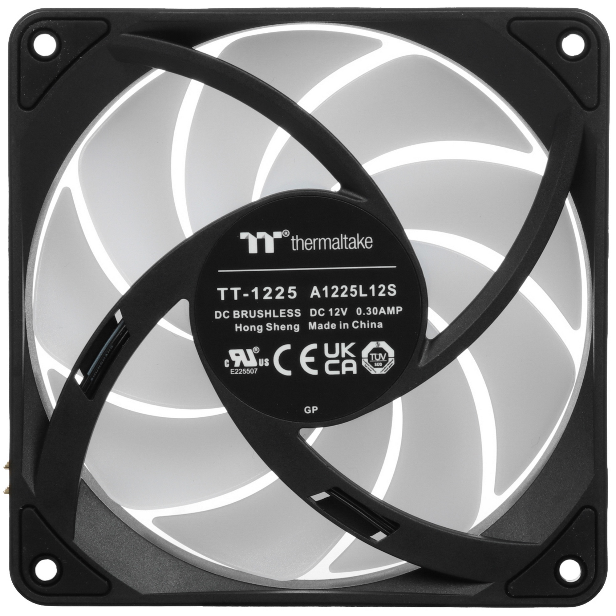 Вентилятор для корпуса Thermaltake CT120 EX Sync ARGB 120х120x25 черный 4-pin 28.5дБ (упак.:3шт) (CL