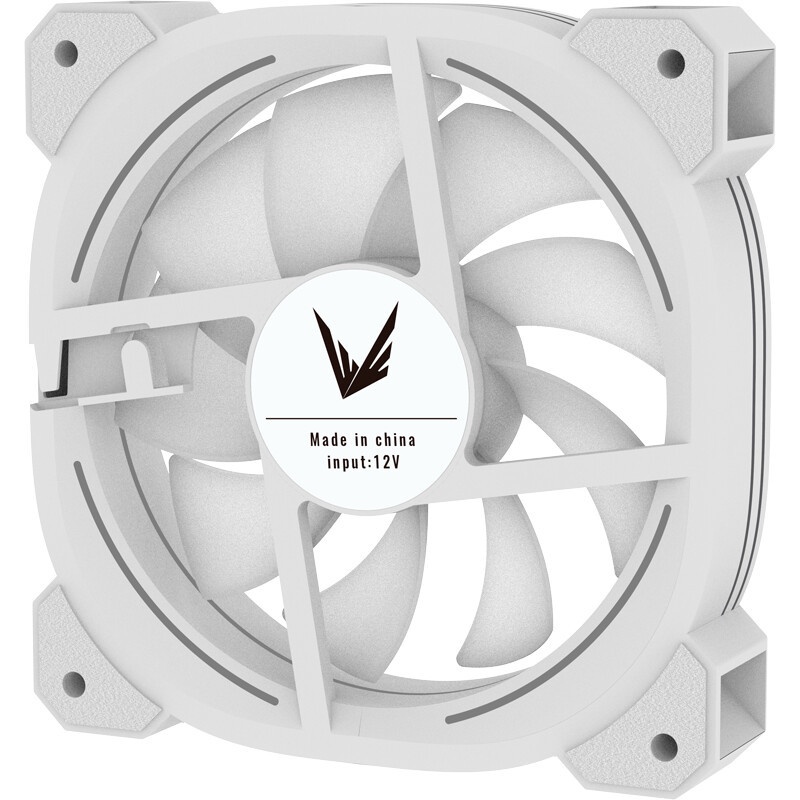 Вентилятор для корпуса Formula Nulight 12WH ARPW Reverse ARGB белый, 120 мм, 1500 об/мин, 25.34 дБ,