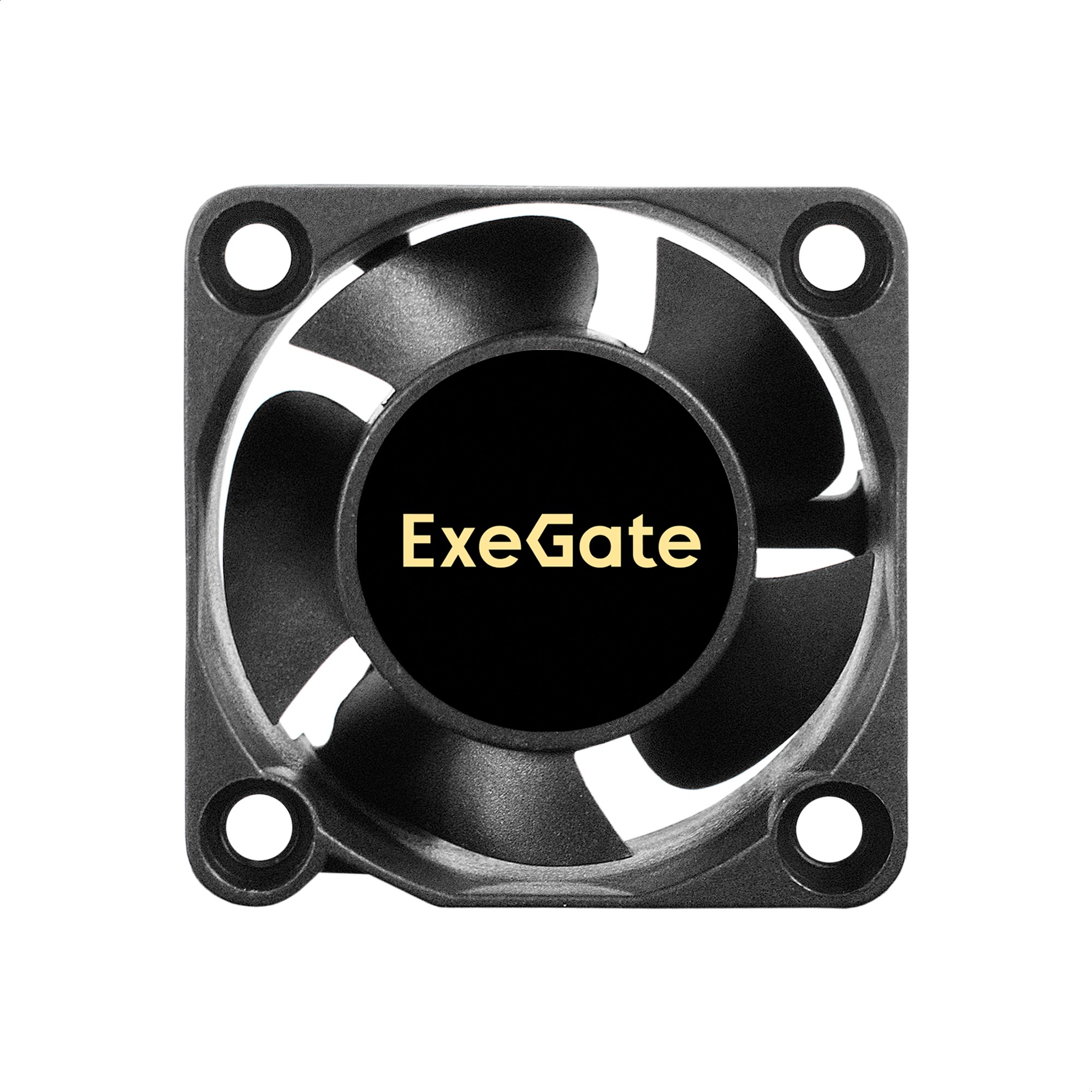 Вентилятор для корпуса ExeGate EX04020S2P-5 черный, 40 мм, 5000 об/мин, 22 дБ, 3 pin