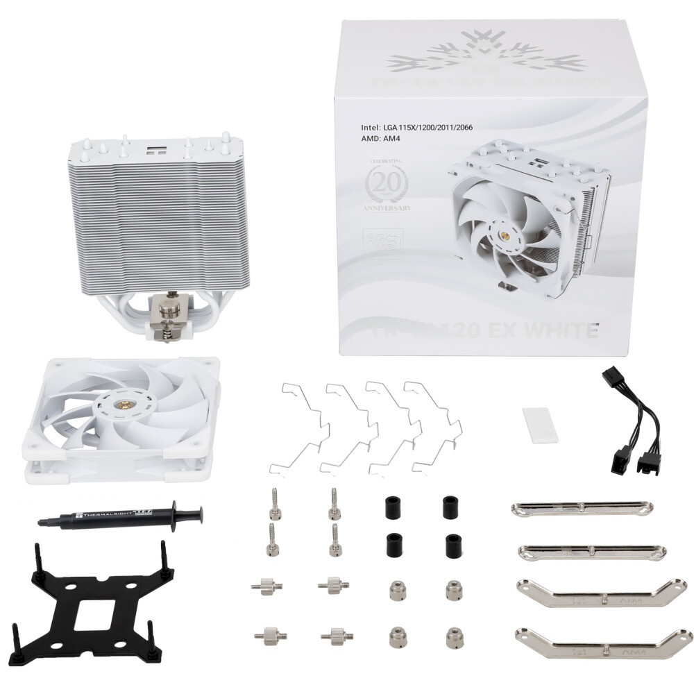 Устройство охлаждения(кулер) Thermalright Assassin X 120 Plus v2 Soc-AM5/AM4/1200/1700/1851 черный 4