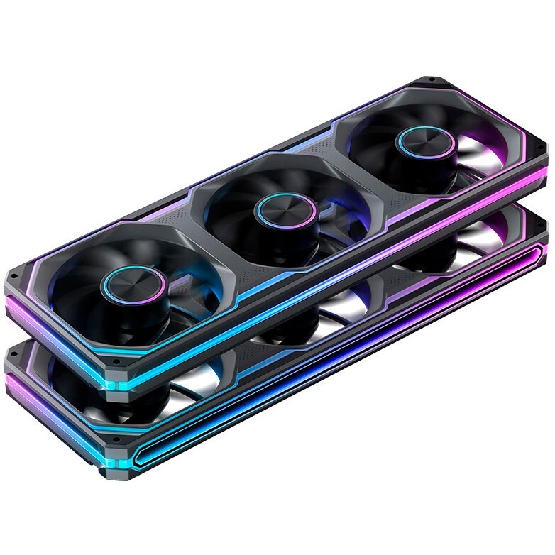 Комплект вентиляторов для корпуса Arctic P12 PWM PST A-RGB (3 шт.) белый, 120 мм, 2000 об/мин, 22.5