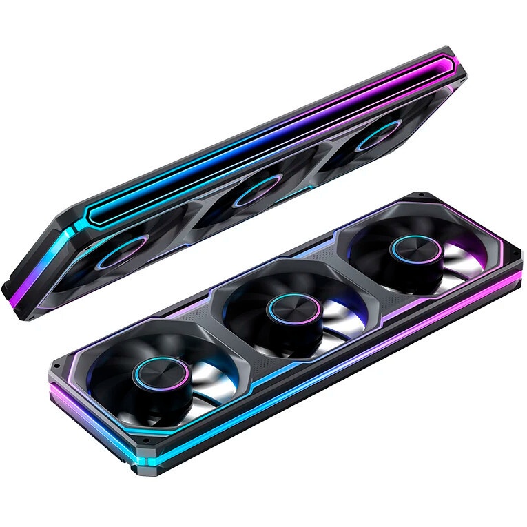 Комплект вентиляторов для корпуса Arctic P12 PWM PST A-RGB (3 шт.) белый, 120 мм, 2000 об/мин, 22.5