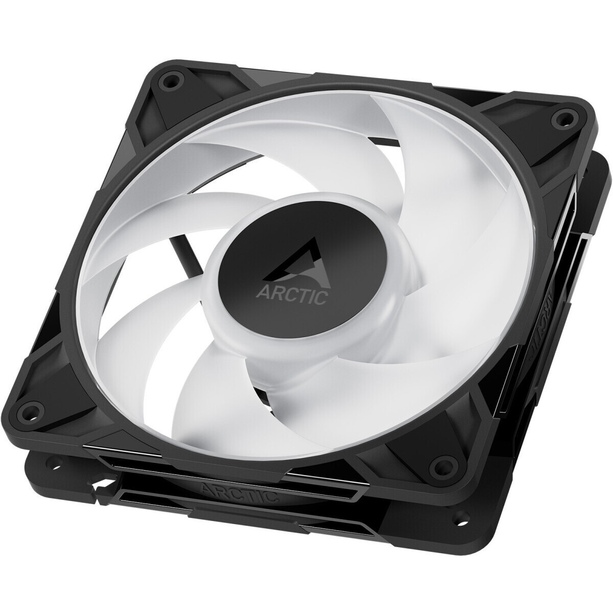 Комплект вентиляторов для корпуса Arctic P12 PWM PST A-RGB (3 шт.) белый, 120 мм, 2000 об/мин, 22.5