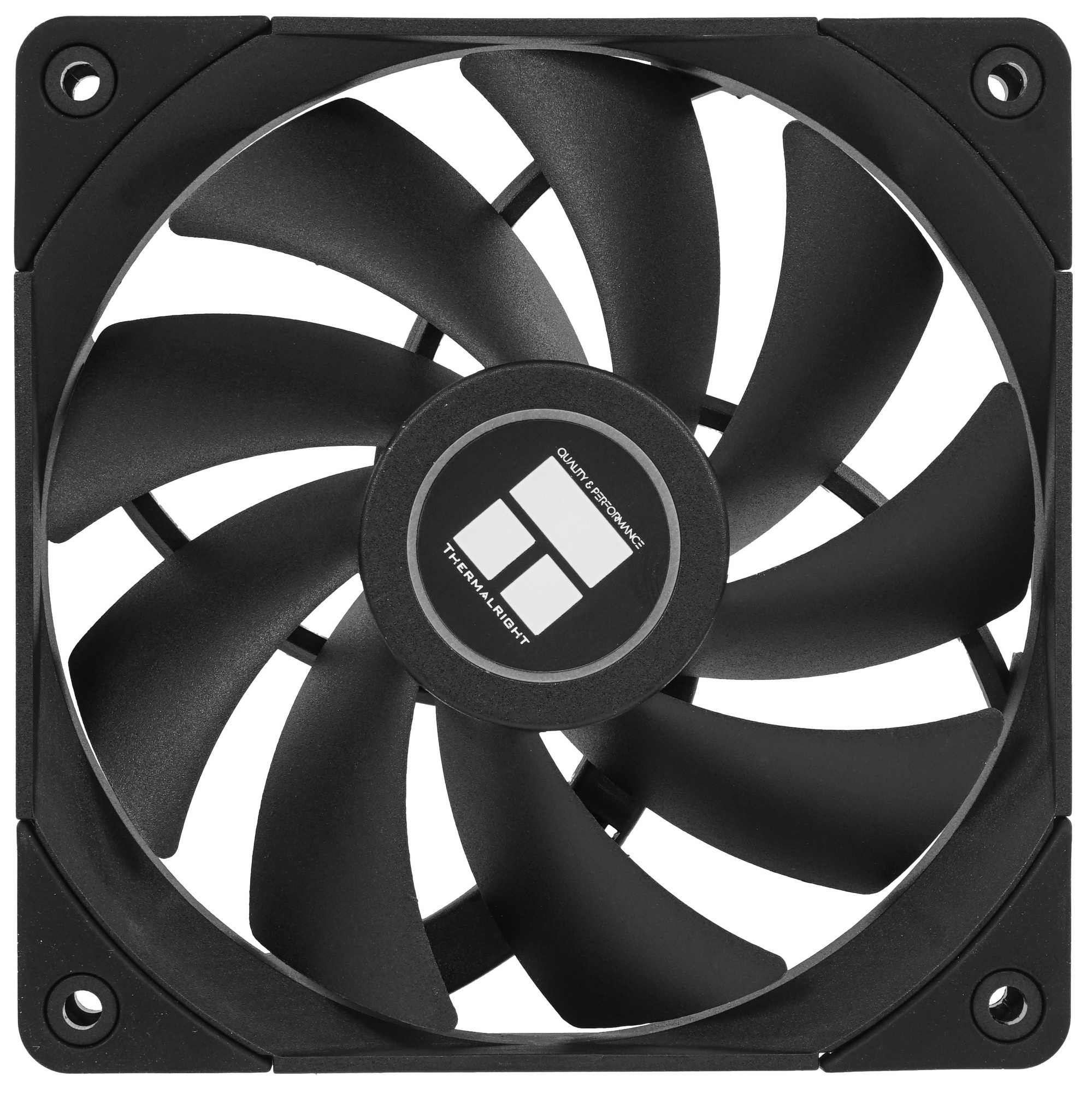 Вентилятор для корпуса Thermalright TL-C12-B черный, 120 мм, 1500 об/мин, 25.6 дБ, 4 pin