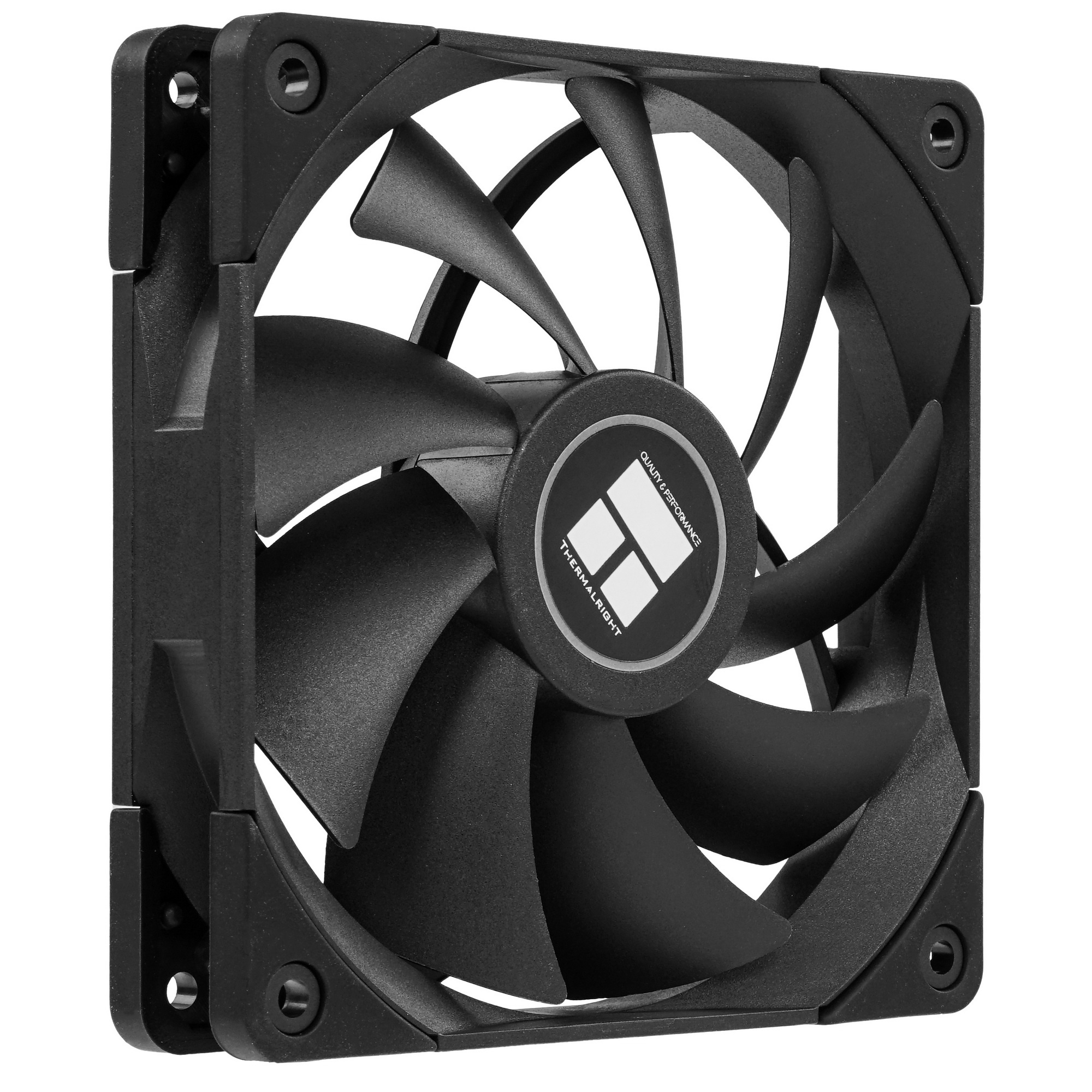 Вентилятор для корпуса Thermalright TL-C12-B черный, 120 мм, 1500 об/мин, 25.6 дБ, 4 pin
