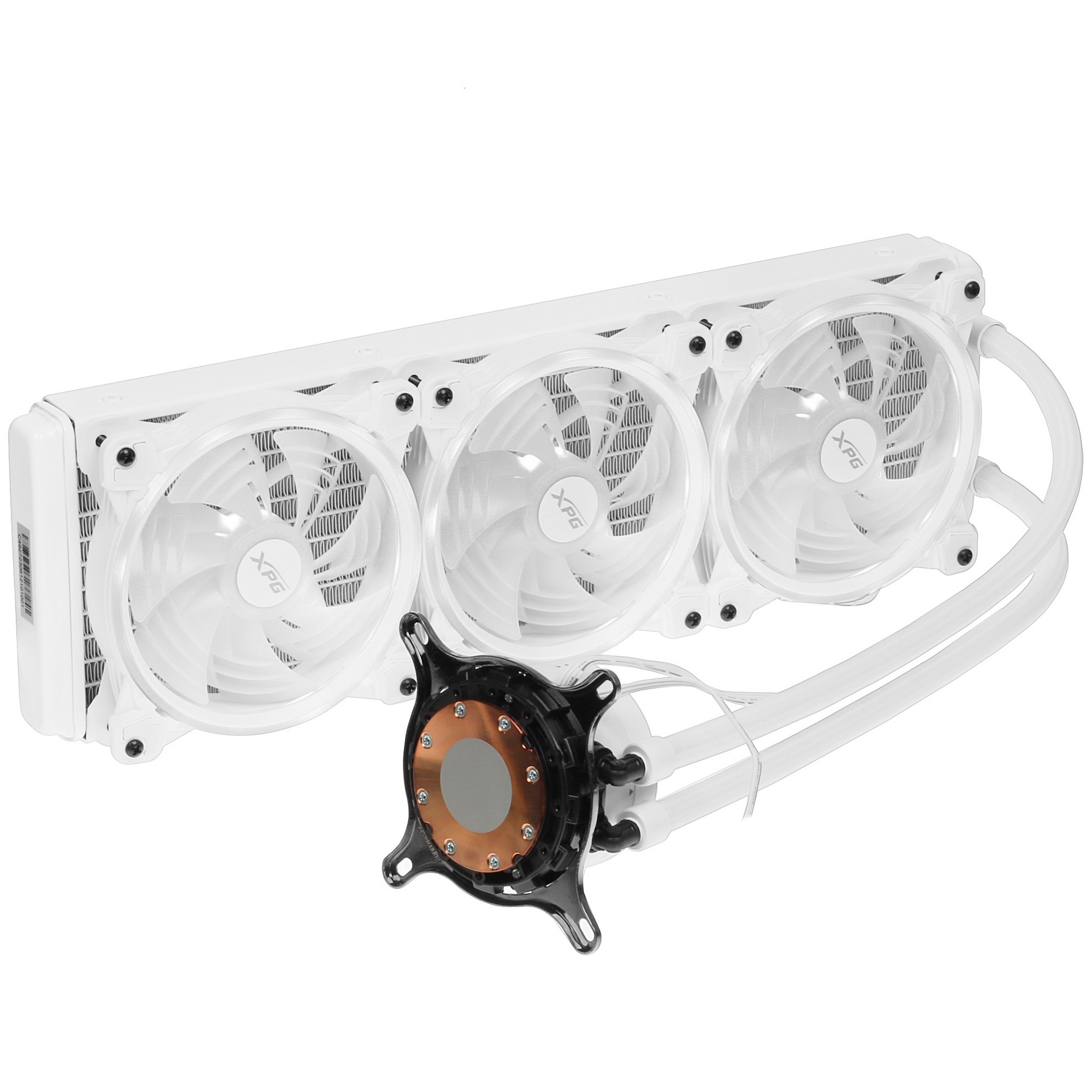 Жидкостная система охлаждения XPG Levante X 360, белый 120мм алюминий+медь 2000rpm 18.17db 4-pin 300
