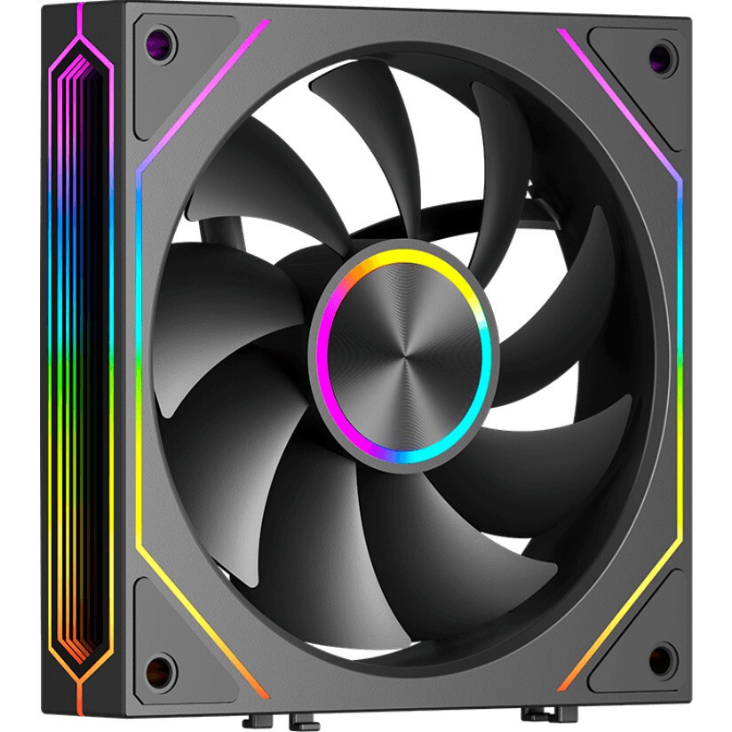 Вентилятор для корпуса PCCooler FX 120 ARGB черный, 120 мм, 2000 об/мин, 33.2 дБ, 4 pin