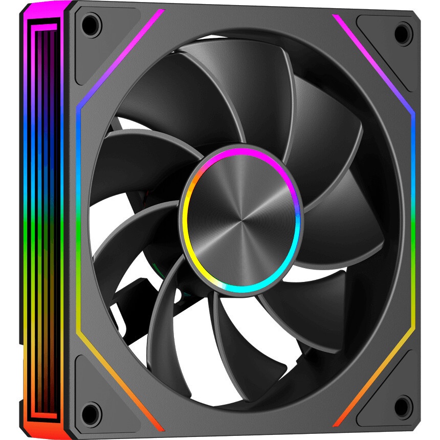 Вентилятор для корпуса PCCooler FX 120 ARGB черный, 120 мм, 2000 об/мин, 33.2 дБ, 4 pin