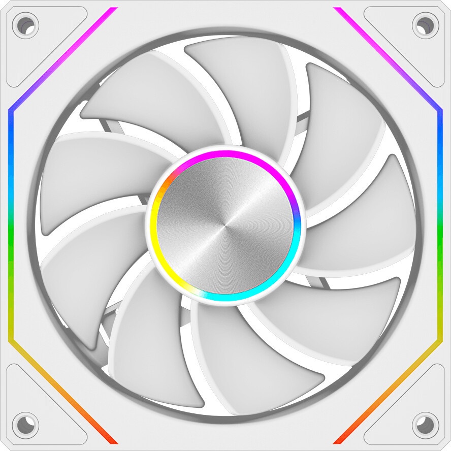 Вентилятор для корпуса PCCooler FX 120 ARGB черный, 120 мм, 2000 об/мин, 33.2 дБ, 4 pin