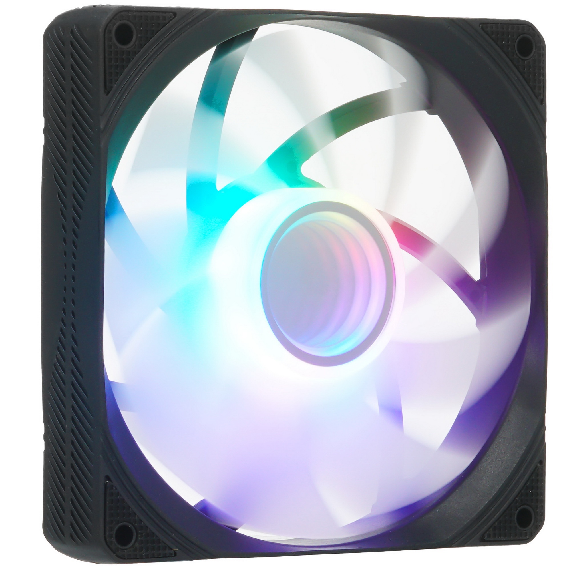 Вентилятор для корпуса Bloody BD-CF120ARGB1 ARGB черный, 120 мм, 1600 об/мин, 26 дБ, 4 pin