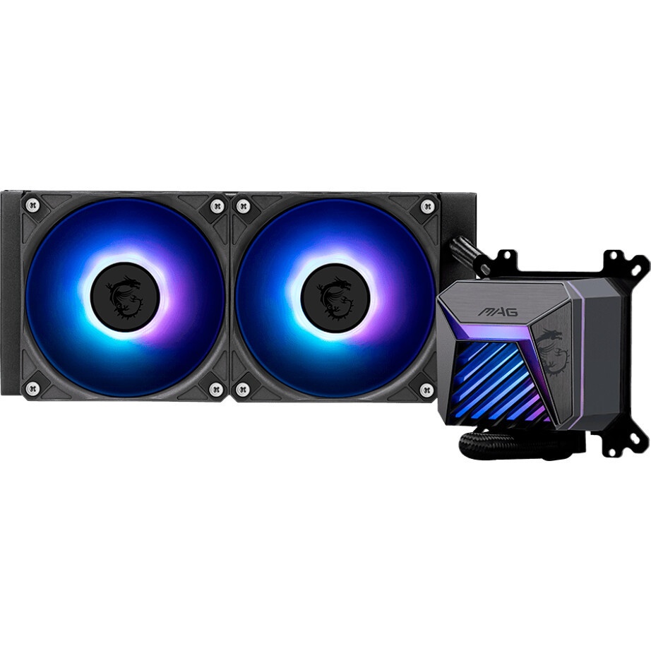 Жидкостная система охлаждения Alseye i240-W белый, 120 мм, алюминий/медь, 1800 об/мин, 36.2 дБ, 4 pi