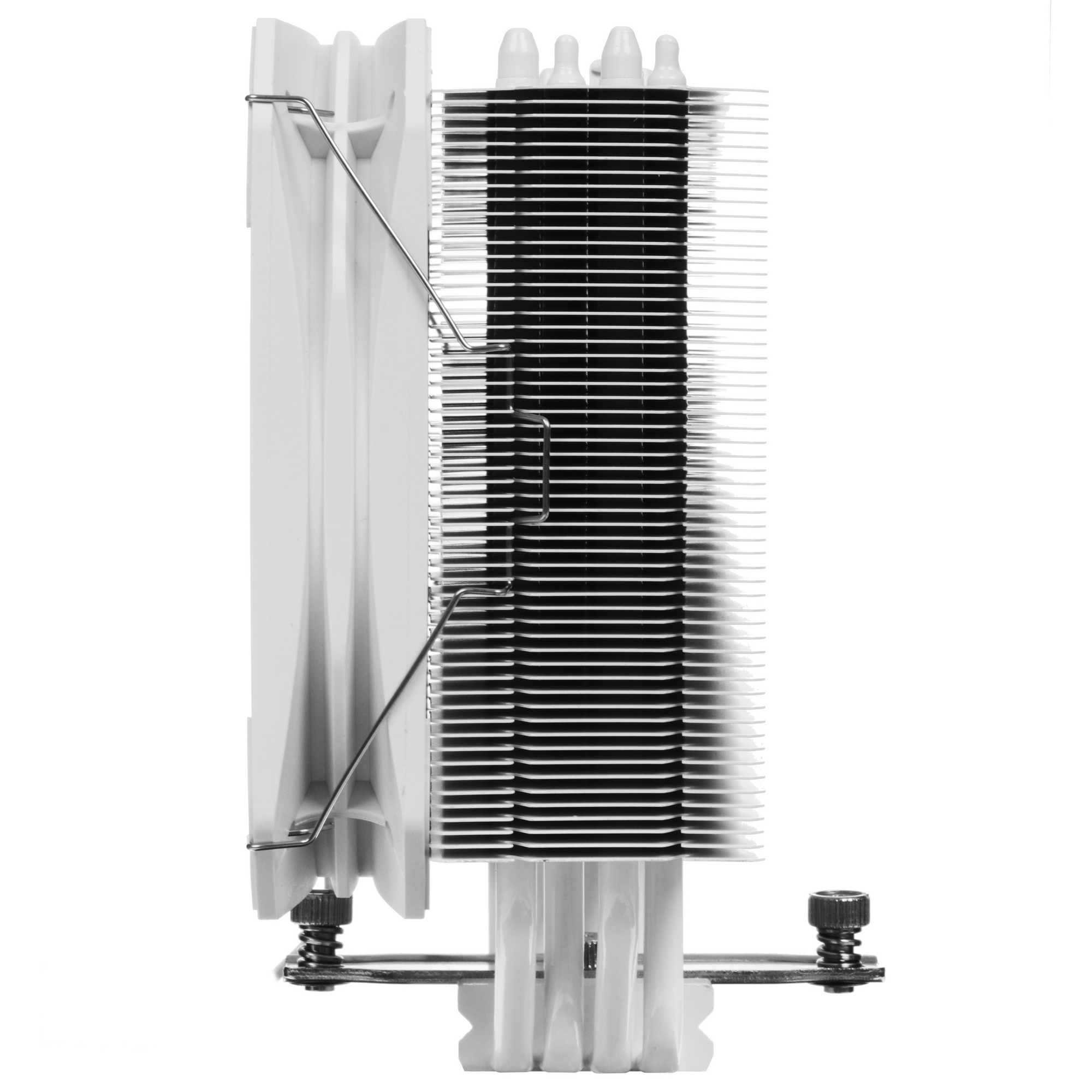 Кулер для процессора PCCooler PALADIN 400 WH (200W, 4-pin PWM, 157mm, Al/Cu, 4x6mm, 1x130mm, 76.85CF