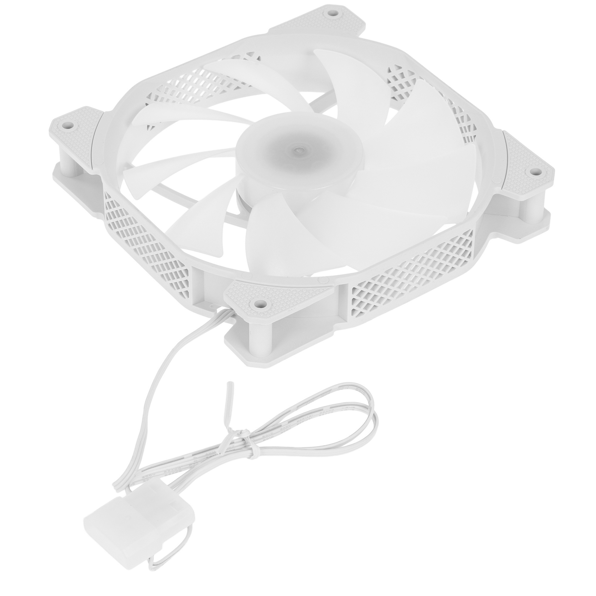 Вентилятор для корпуса Aerocool / Formula Cosmic 14WH FR RGB белый, 140 мм, 1100 об/мин, 22.3 дБ, 4