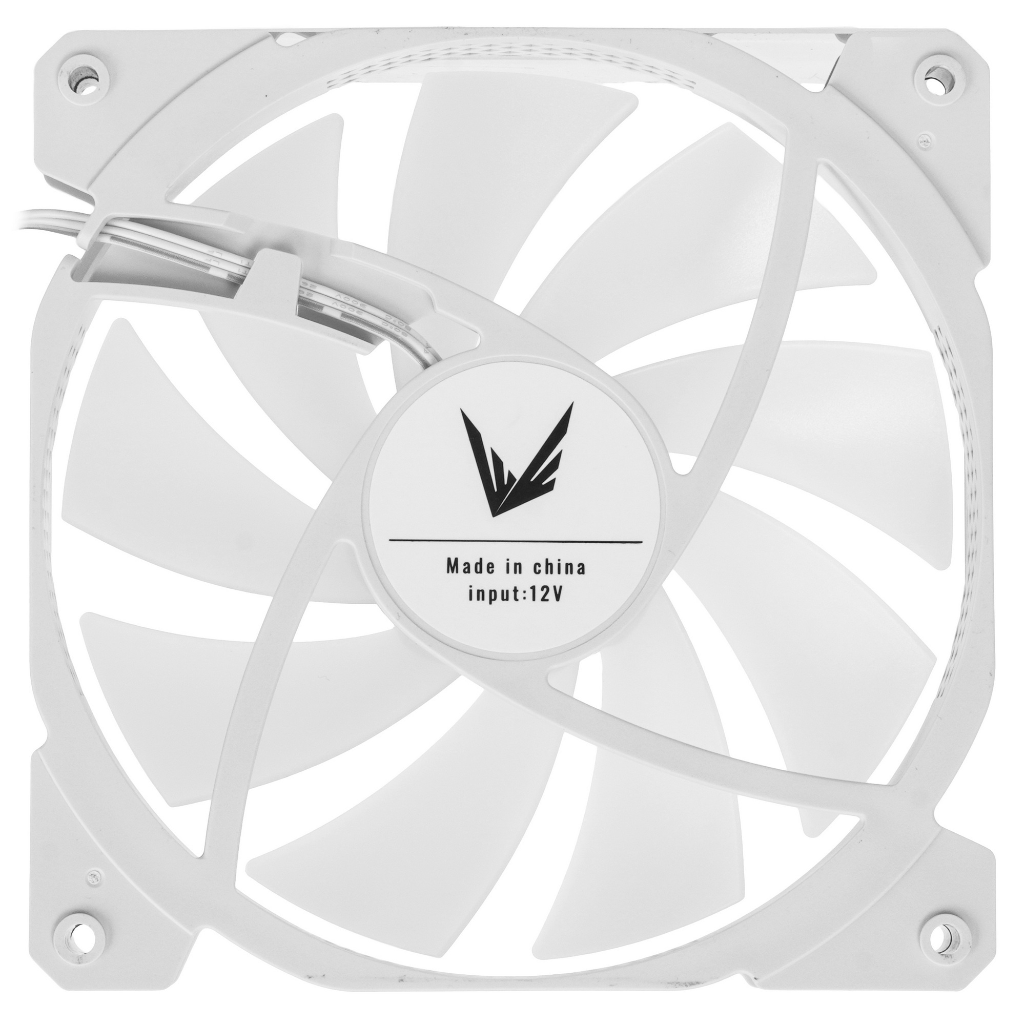 Вентилятор для корпуса Aerocool / Formula Cosmic 14WH FR RGB белый, 140 мм, 1100 об/мин, 22.3 дБ, 4