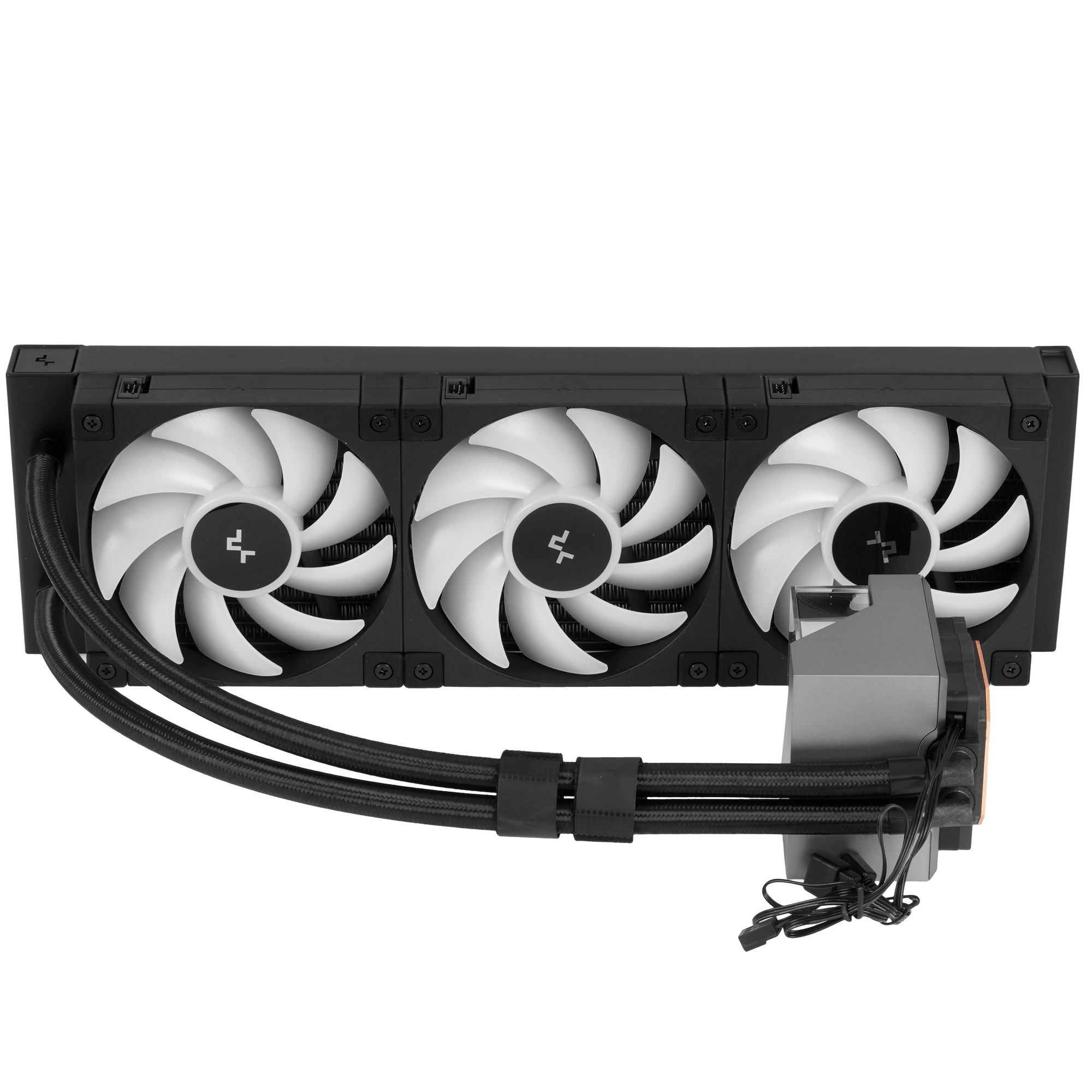 Система жидкостного охлаждения DEEPCOOL LT360 ARGB черный, 120 мм, алюминий/медь, 2400 об/мин, 38.71