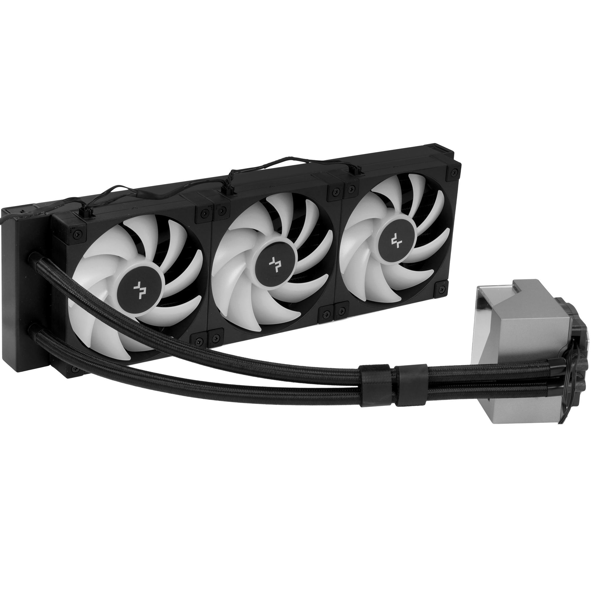 Система жидкостного охлаждения DEEPCOOL LT360 ARGB черный, 120 мм, алюминий/медь, 2400 об/мин, 38.71