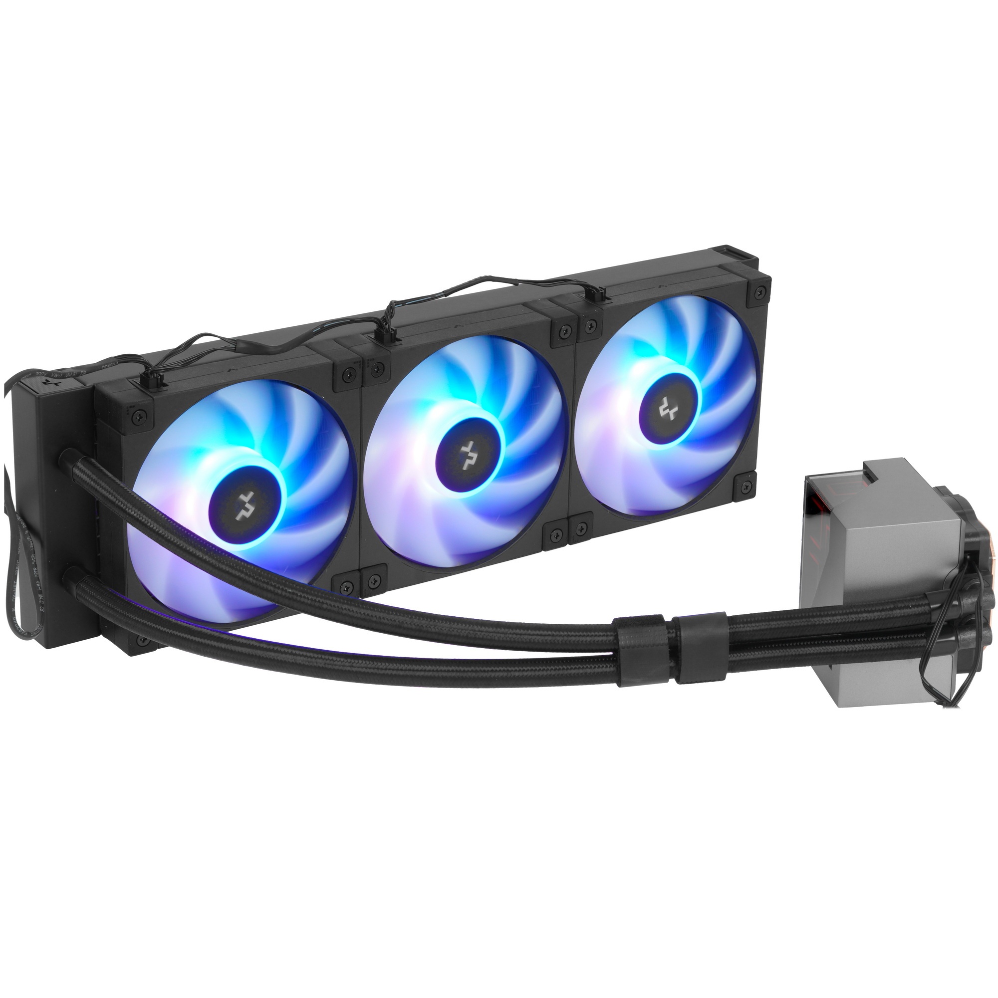 Система жидкостного охлаждения DEEPCOOL LT360 ARGB черный, 120 мм, алюминий/медь, 2400 об/мин, 38.71