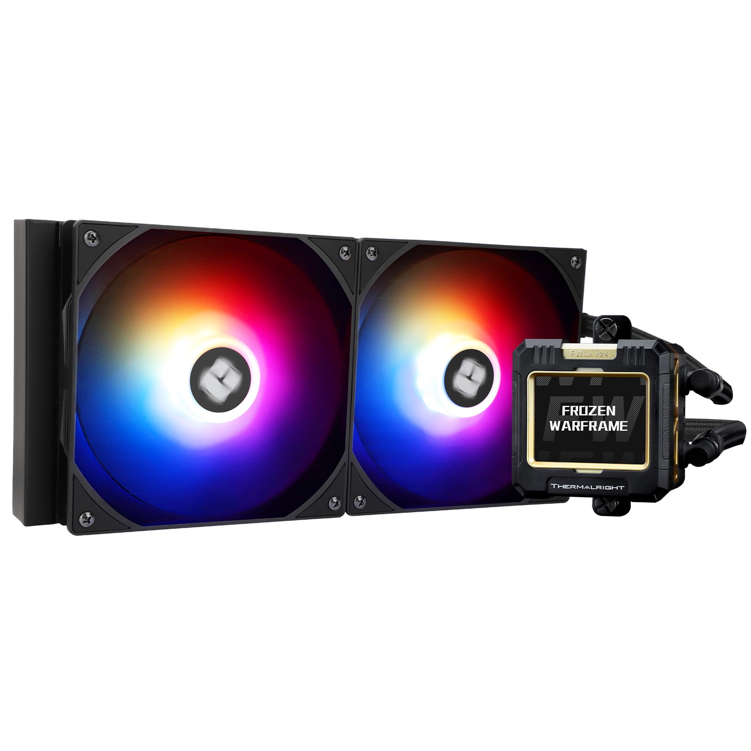 Система водяного охлаждения Thermalright Frozen Warframe 280 ARGB Soc-AM5/AM4/1200/1700/1851 черный