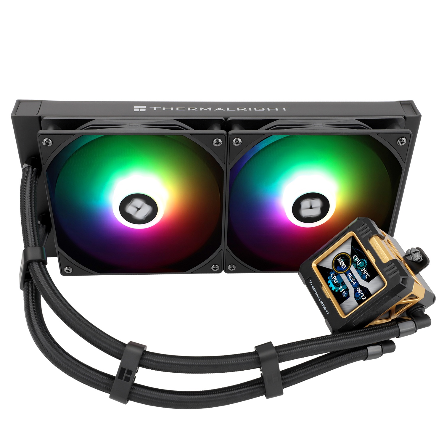 Система водяного охлаждения Thermalright Frozen Warframe 280 ARGB Soc-AM5/AM4/1200/1700/1851 черный