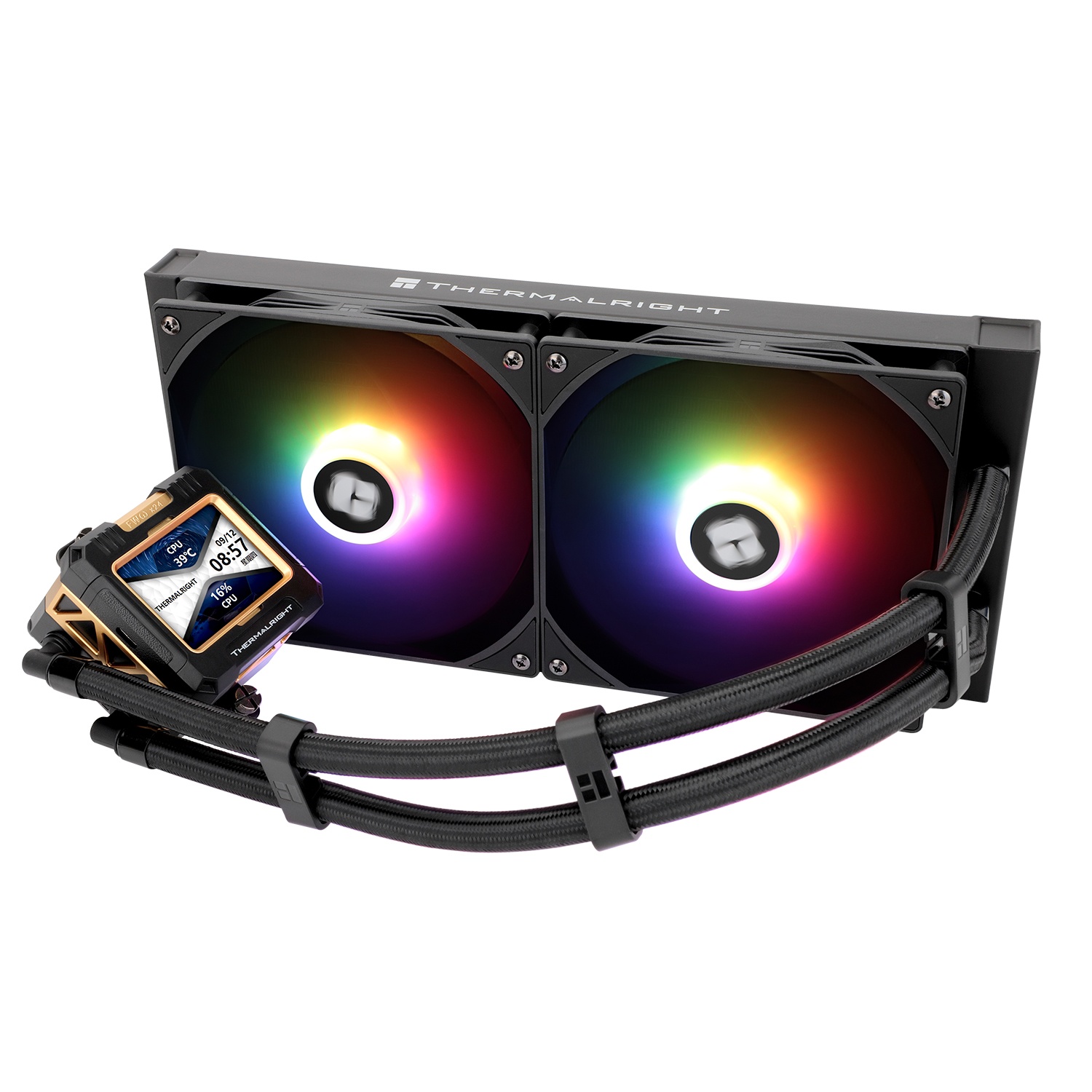 Система водяного охлаждения Thermalright Frozen Warframe 280 ARGB Soc-AM5/AM4/1200/1700/1851 черный