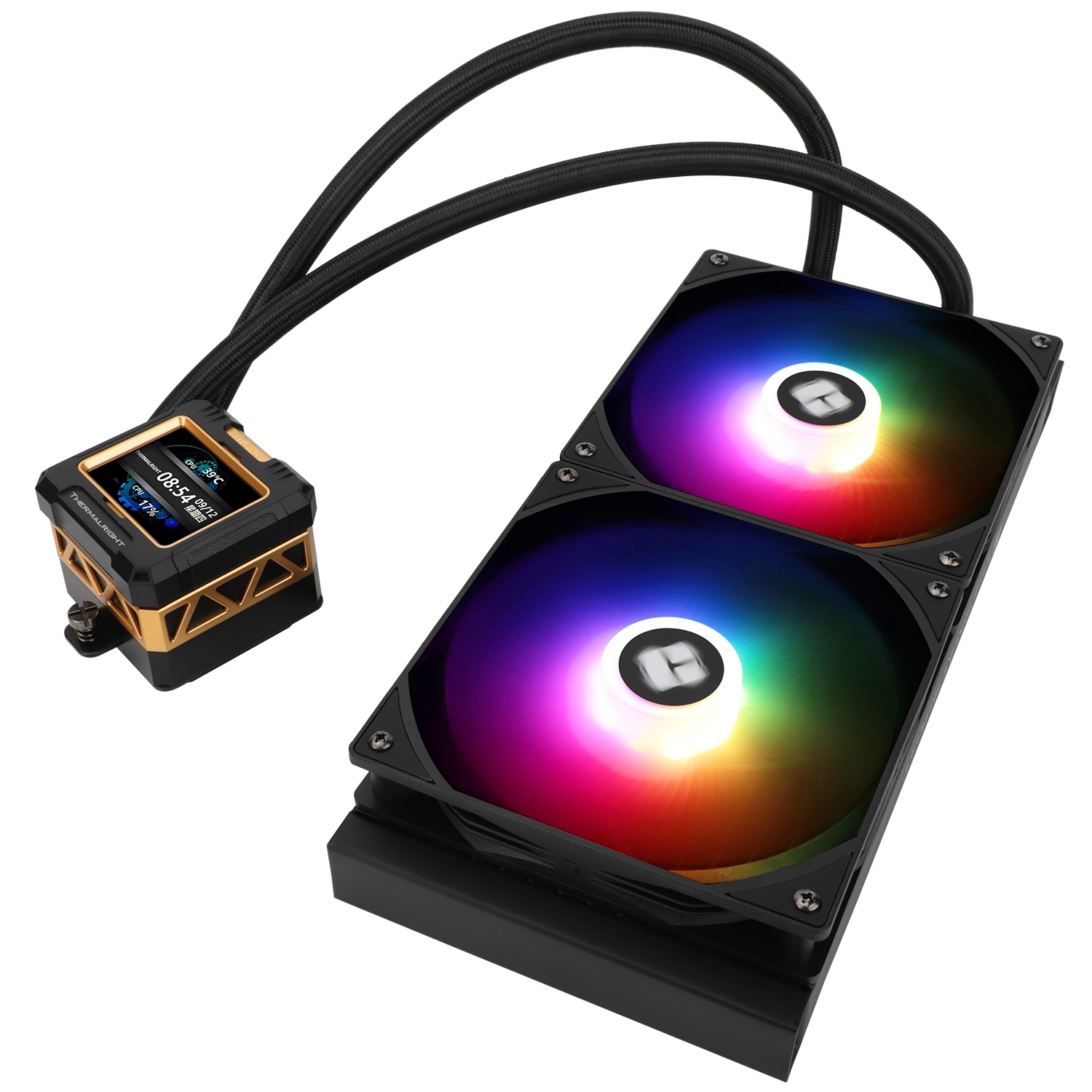 Система водяного охлаждения Thermalright Frozen Warframe 280 ARGB Soc-AM5/AM4/1200/1700/1851 черный