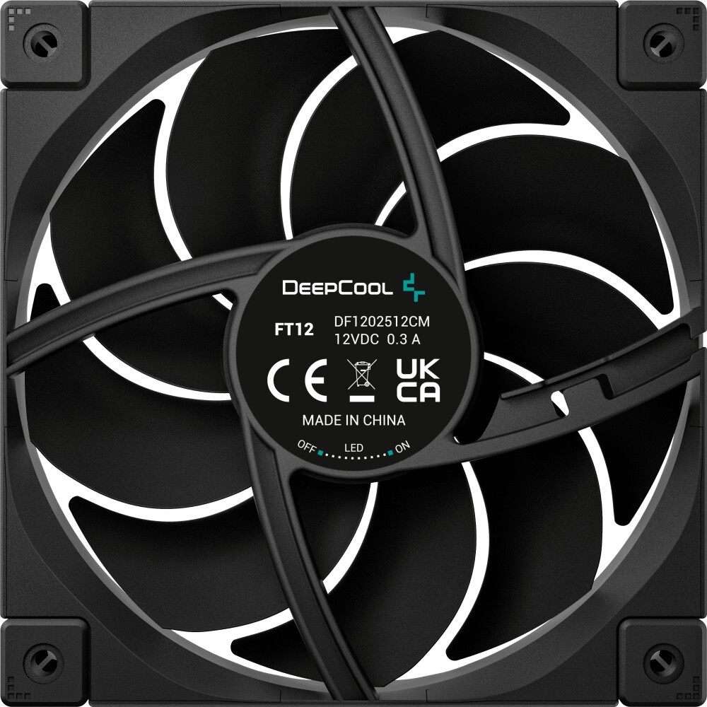 Вентилятор Enermax 12см UCTB12P [T.B. Silence PWM] 120x120x25, рамка HALO, 500-1500 об/мин, 8-18 дба