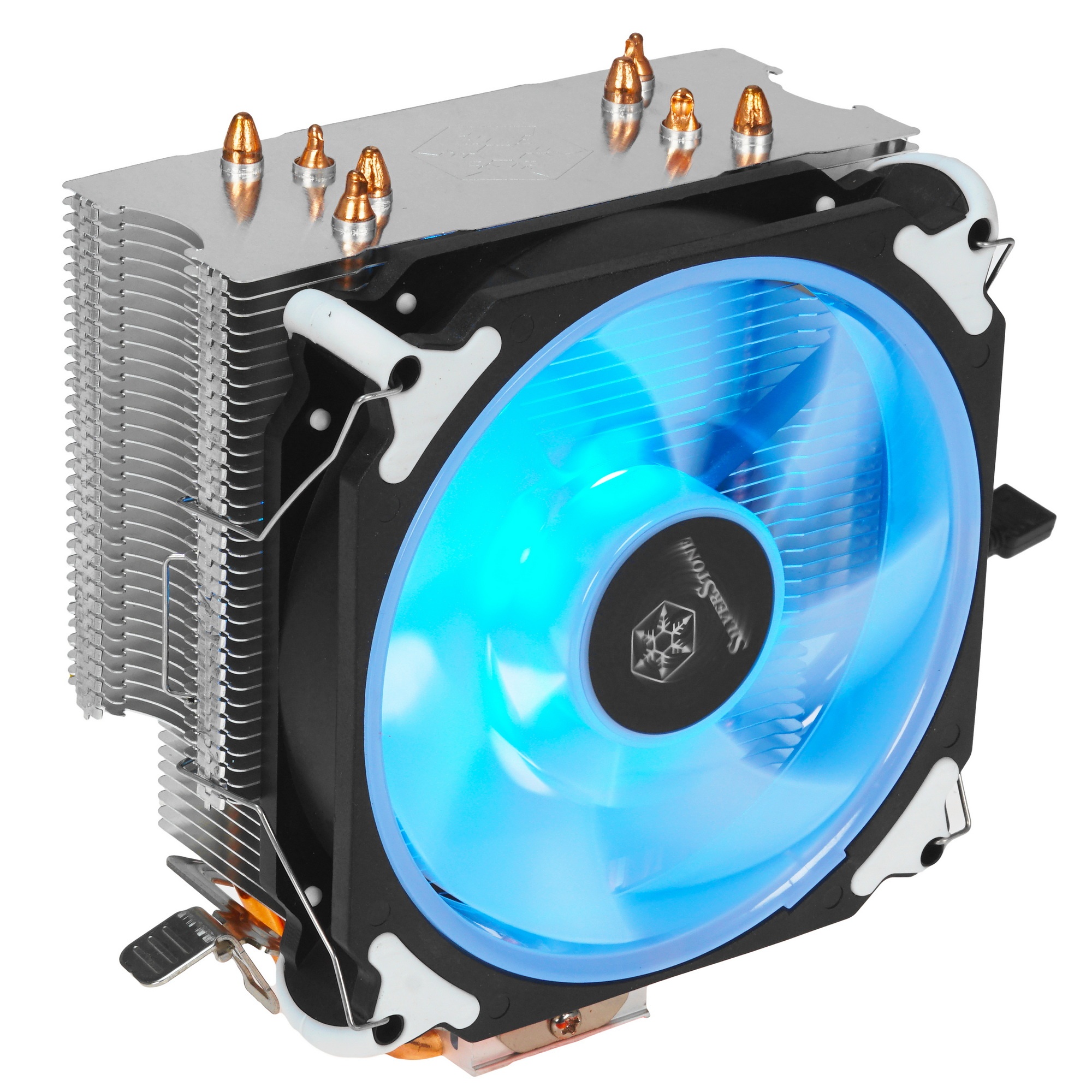Кулер универсальный Silverstone SST-AR12-RGB Argon CPU Cooler 4 Direct Contact Heatpipe, 120mm PWM R