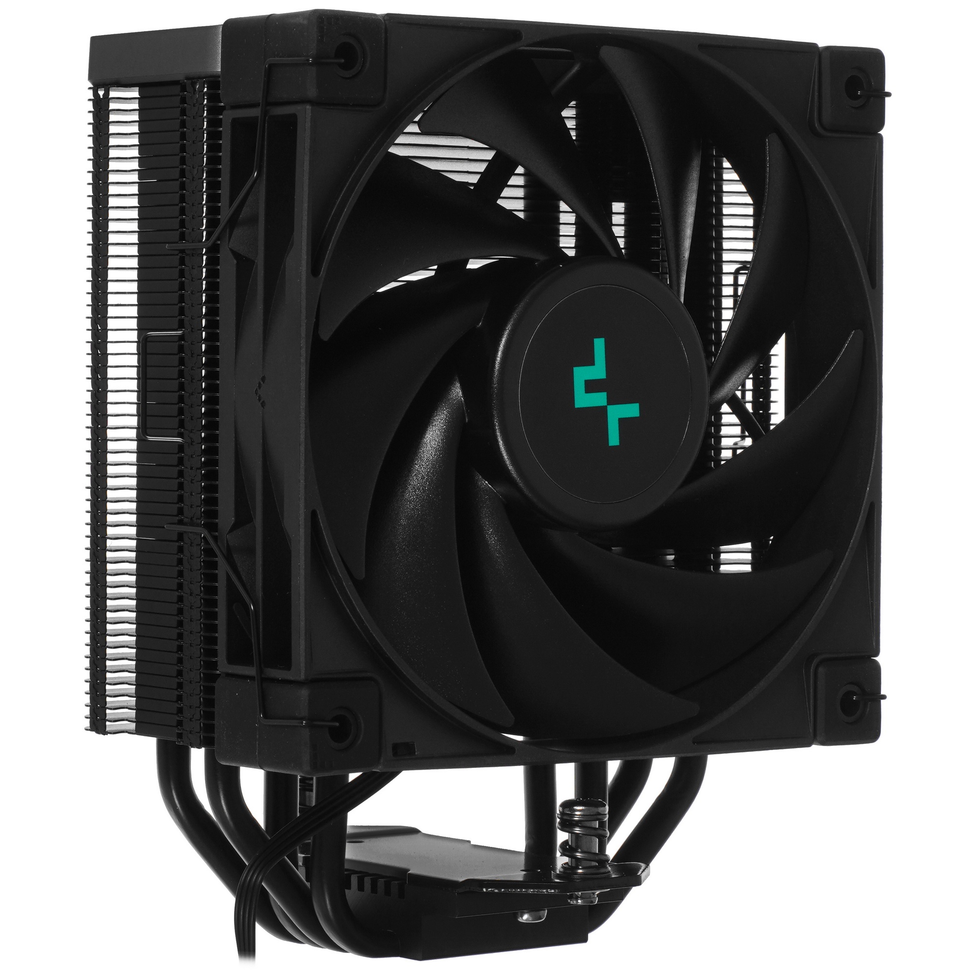 Кулер для процессора DEEPCOOL AK400 ZERO DARK черный, 120 мм, алюминий/медь, 1850 об/мин, 29 дБ, 4 p