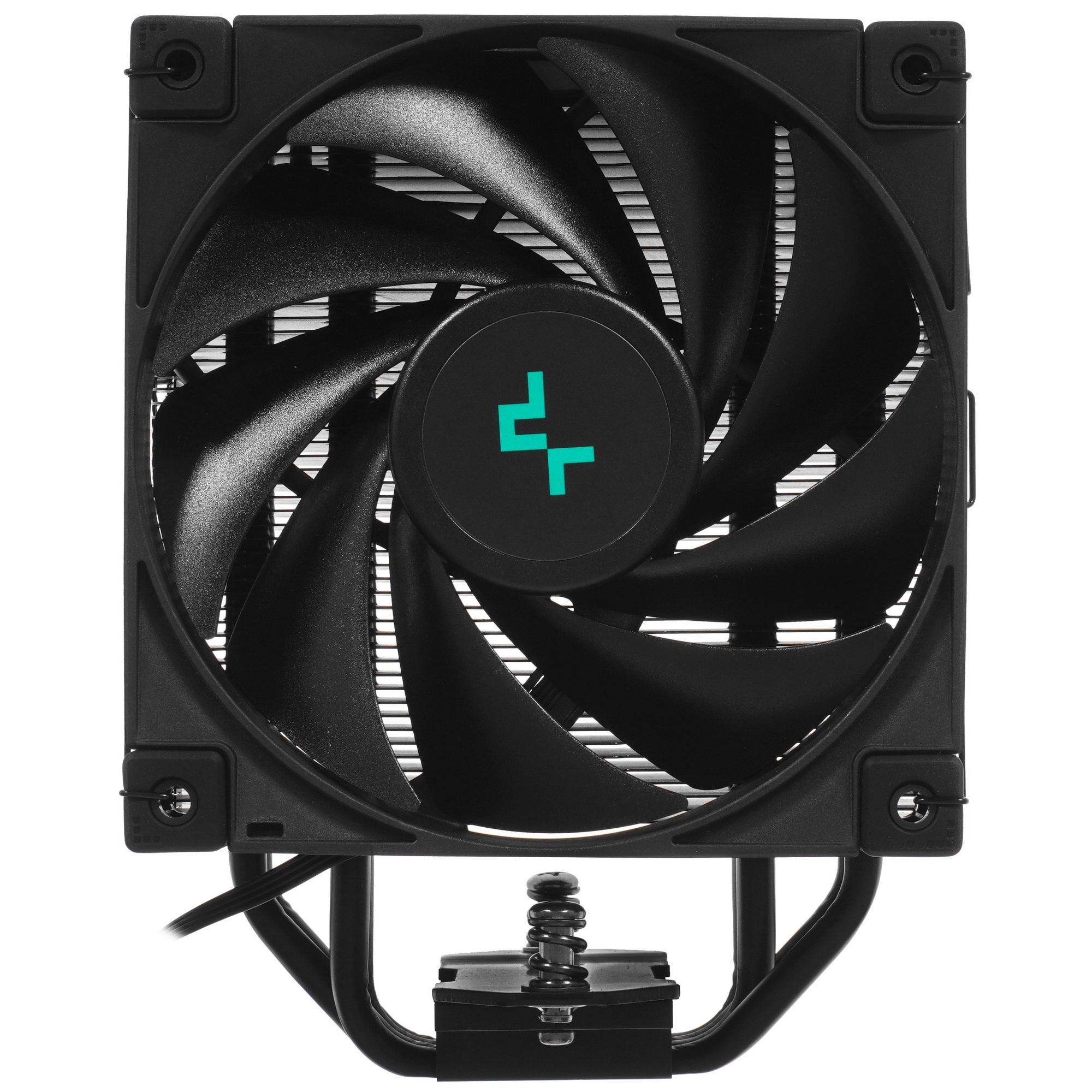 Кулер для процессора DEEPCOOL AK400 ZERO DARK черный, 120 мм, алюминий/медь, 1850 об/мин, 29 дБ, 4 p