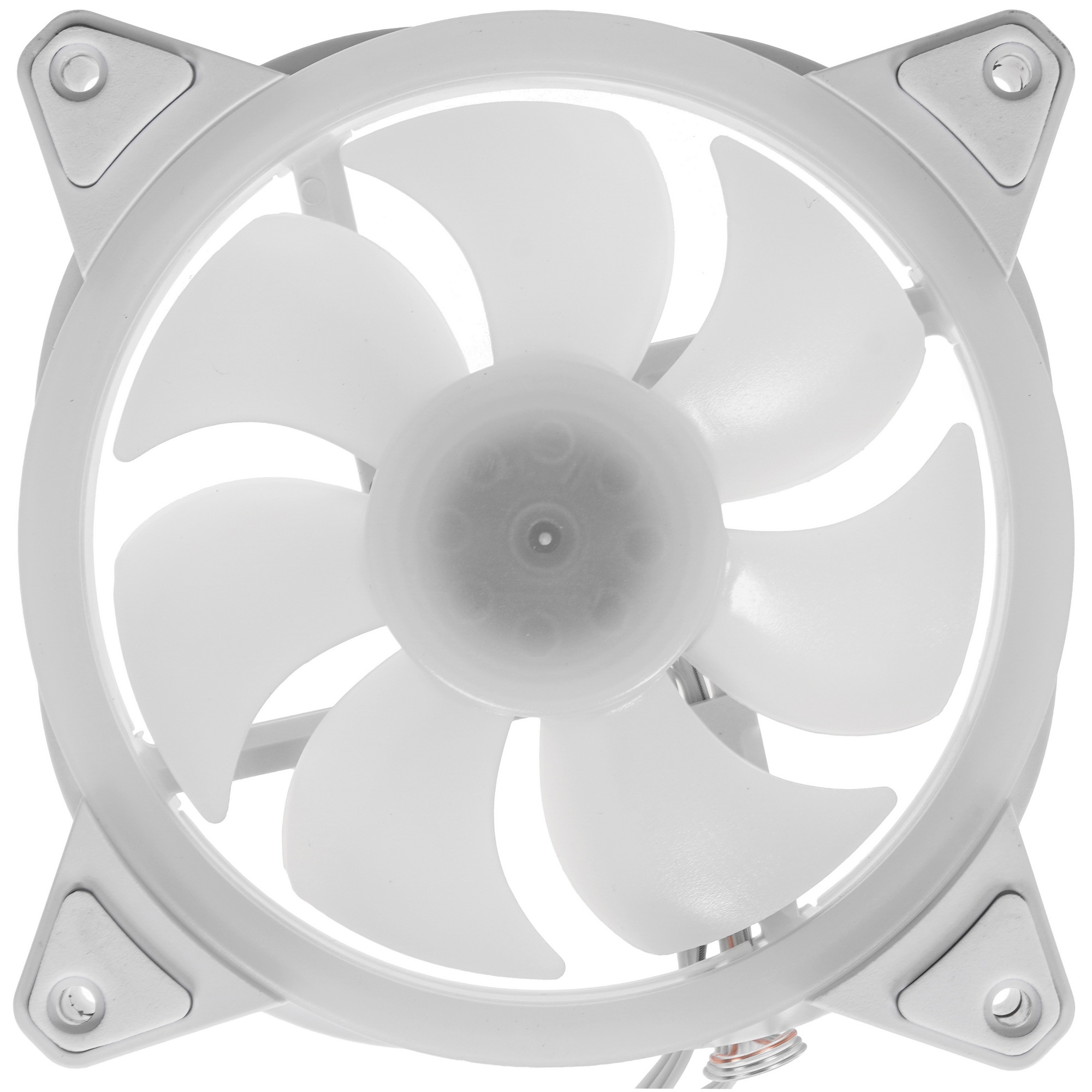 Вентилятор для корпуса Bloody BD-CF120ARGB4 ARGB белый, 120 мм, 1600 об/мин, 26 дБ, 4 pin