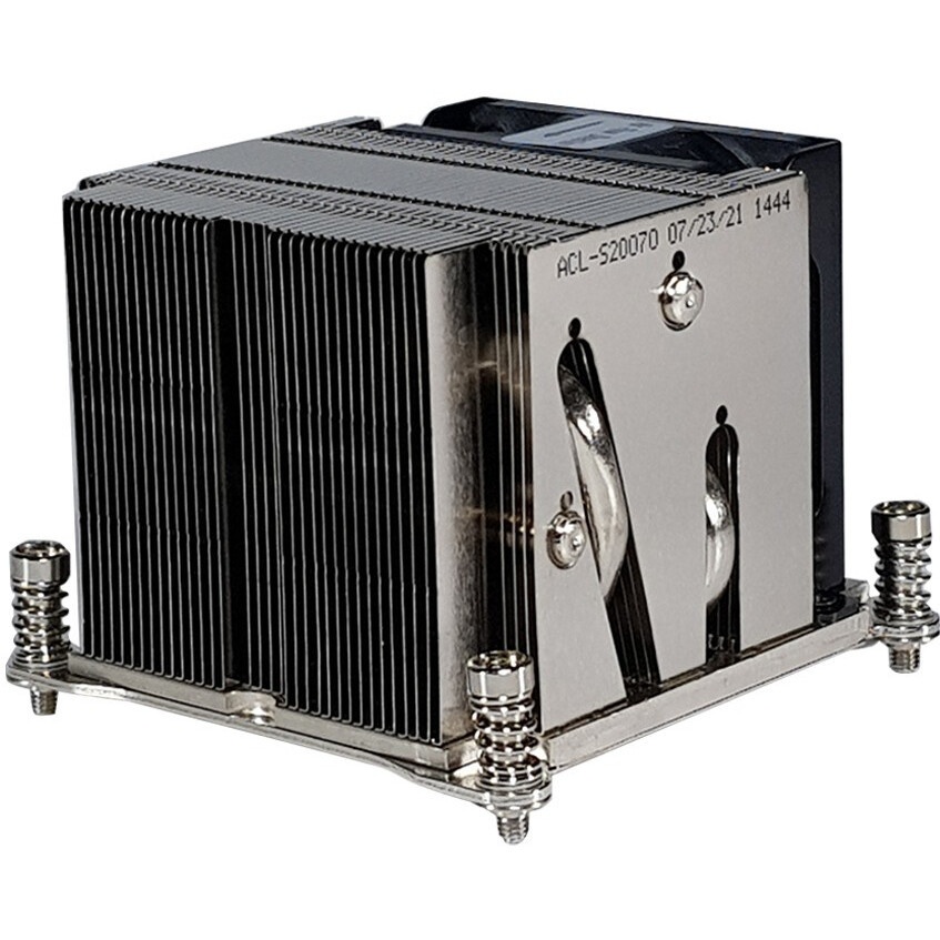 Кулер серверный Ablecom ACL-S20070 черный, 60 мм, алюминий/медь, 8400 об/мин, 52 дБ, 4 pin, 145 Вт,