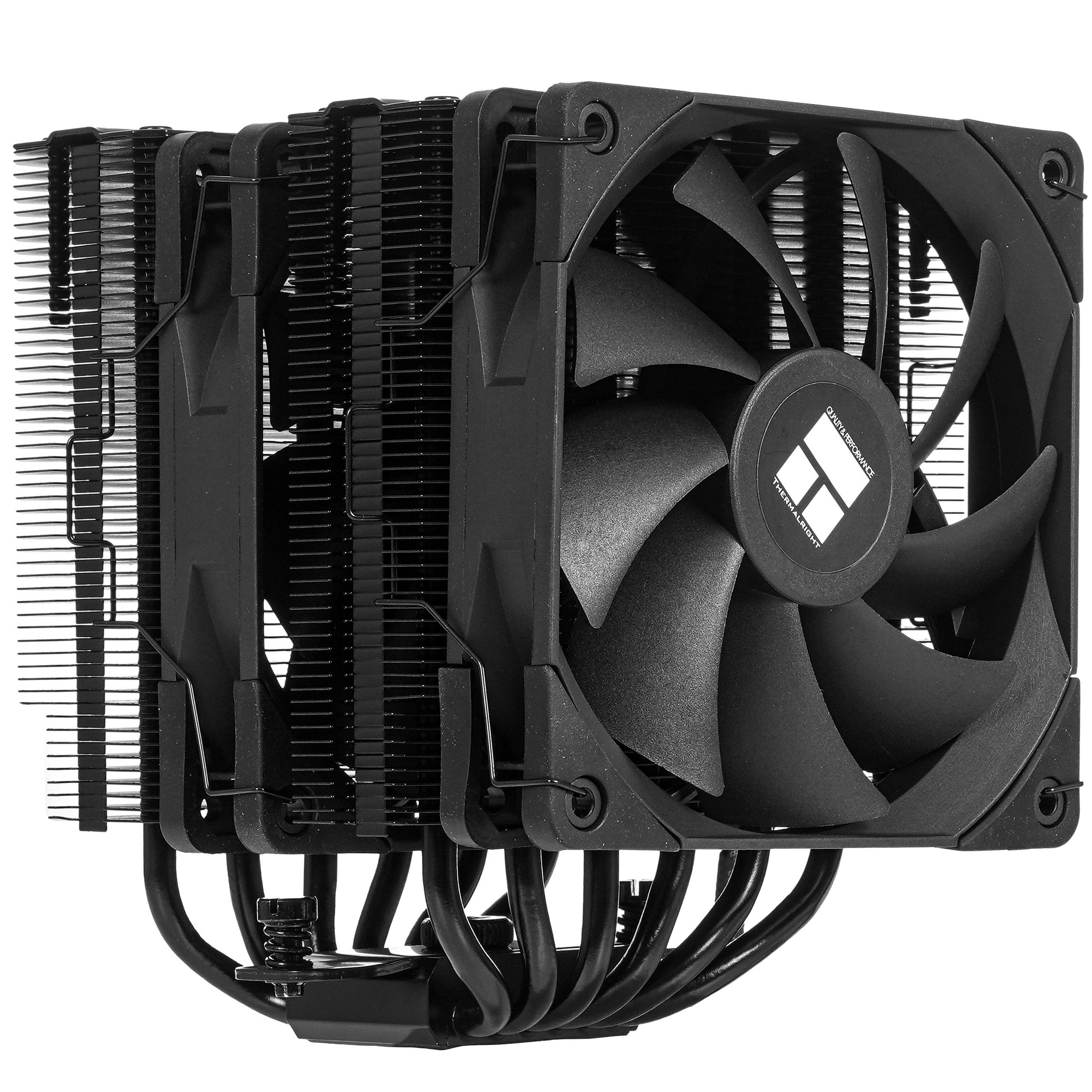 Устройство охлаждения(кулер) Thermalright Peerless Assassin 120 Soc-AM5/AM4/1151/1200/1700 черный 4-