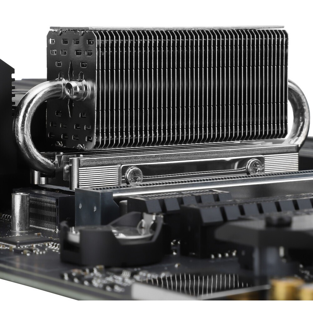 Радиатор для M.2 SSD Thermalright 2280, 75x23х12 мм, серый (002189)