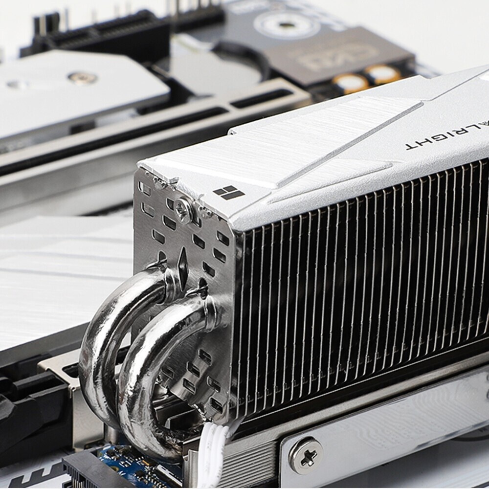 Радиатор для M.2 SSD Thermalright 2280, 75x23х12 мм, серый (002189)