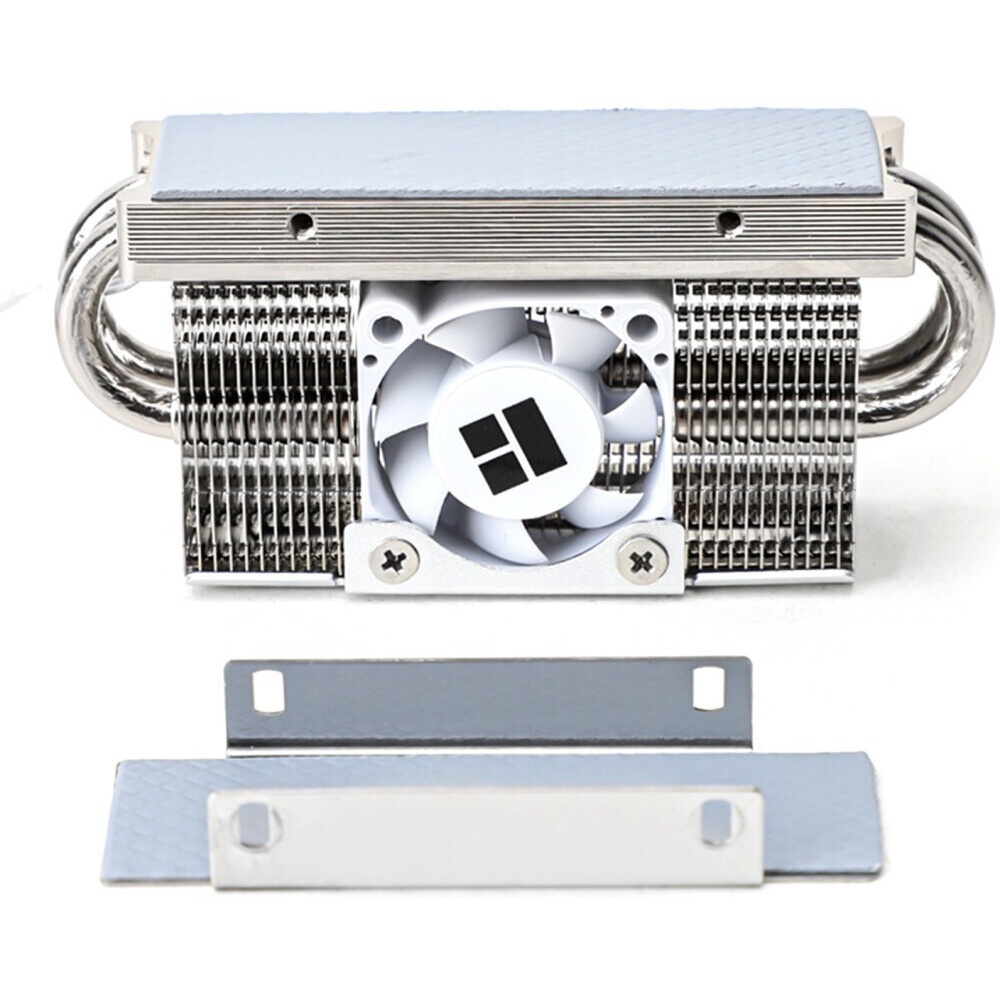 Радиатор для M.2 SSD Thermalright 2280, 75x23х12 мм, серый (002189)