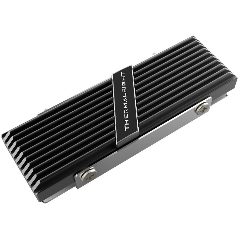 Радиатор для M.2 SSD Thermalright 2280, 75x23х12 мм, серый (002189)