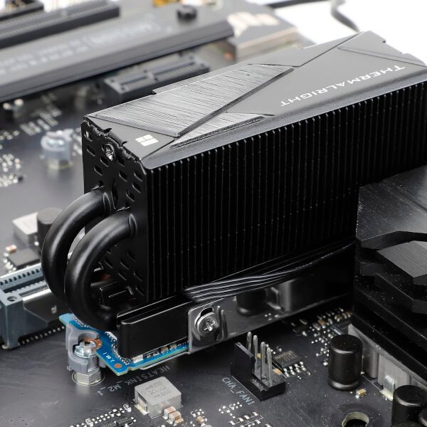 Радиатор для M.2 SSD Thermalright 2280, 75x23х12 мм, серый (002189)