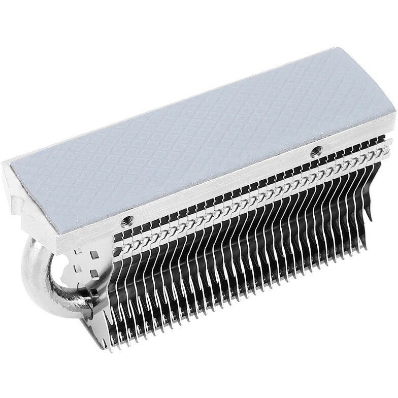 Радиатор для M.2 SSD Thermalright 2280, 75x23х12 мм, серый (002189)
