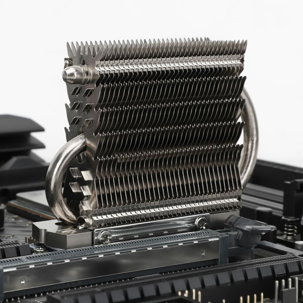 Радиатор для M.2 SSD Thermalright 2280, 75x23х12 мм, серый (002189)
