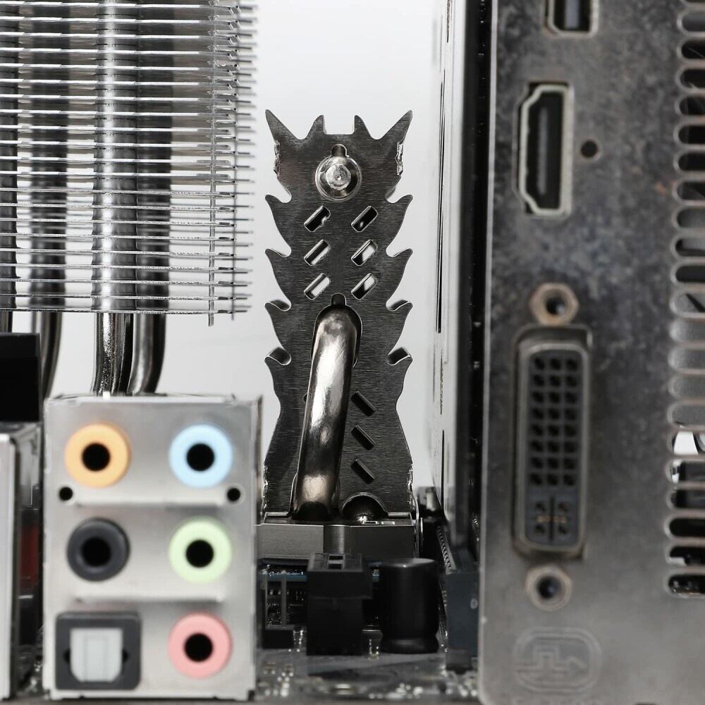 Радиатор для M.2 SSD Thermalright 2280, 75x23х12 мм, серый (002189)