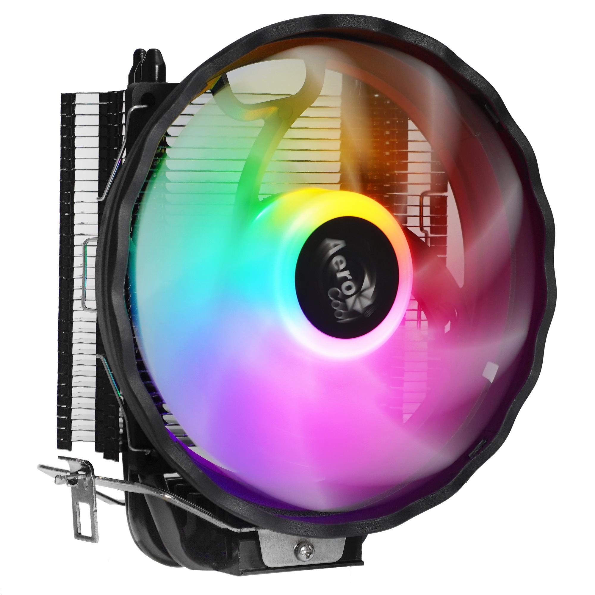 Кулер для процессора AeroCool / Formula Rave 3 ARGB черный, 120 мм, алюминий/медь, 1800 об/мин, 27 д