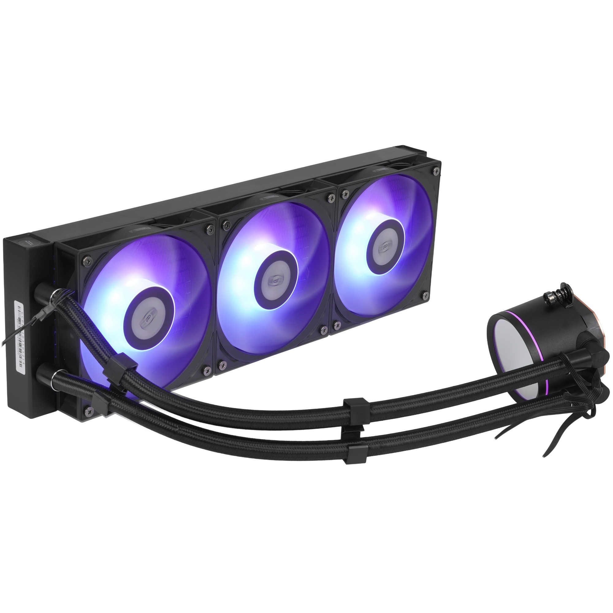 Система охлаждения PCCooler DA360 Pro ARGB Digital BK (300W, 360mm, LED temp., Black, ARGB/ Fans: 3x