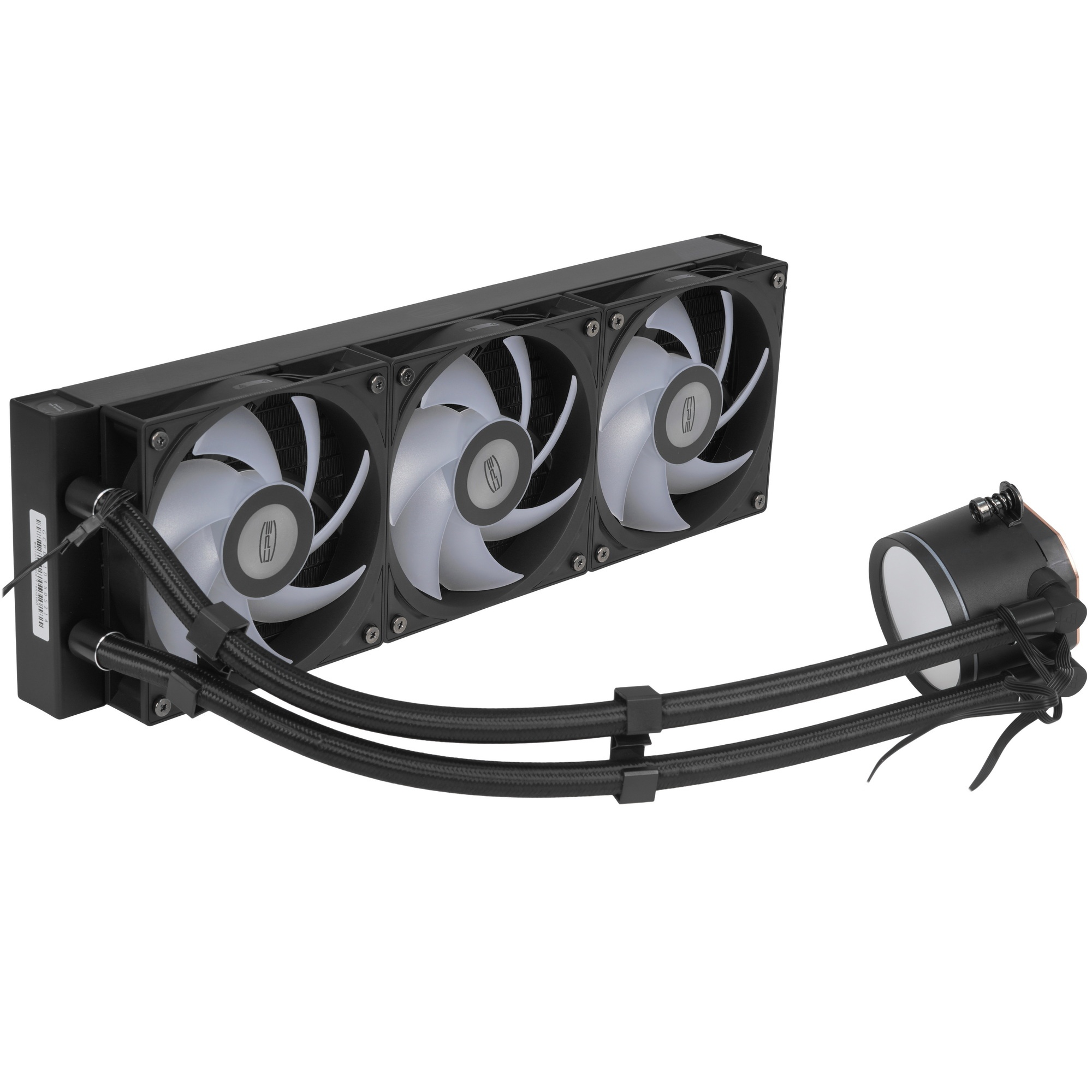 Система охлаждения PCCooler DA360 Pro ARGB Digital BK (300W, 360mm, LED temp., Black, ARGB/ Fans: 3x