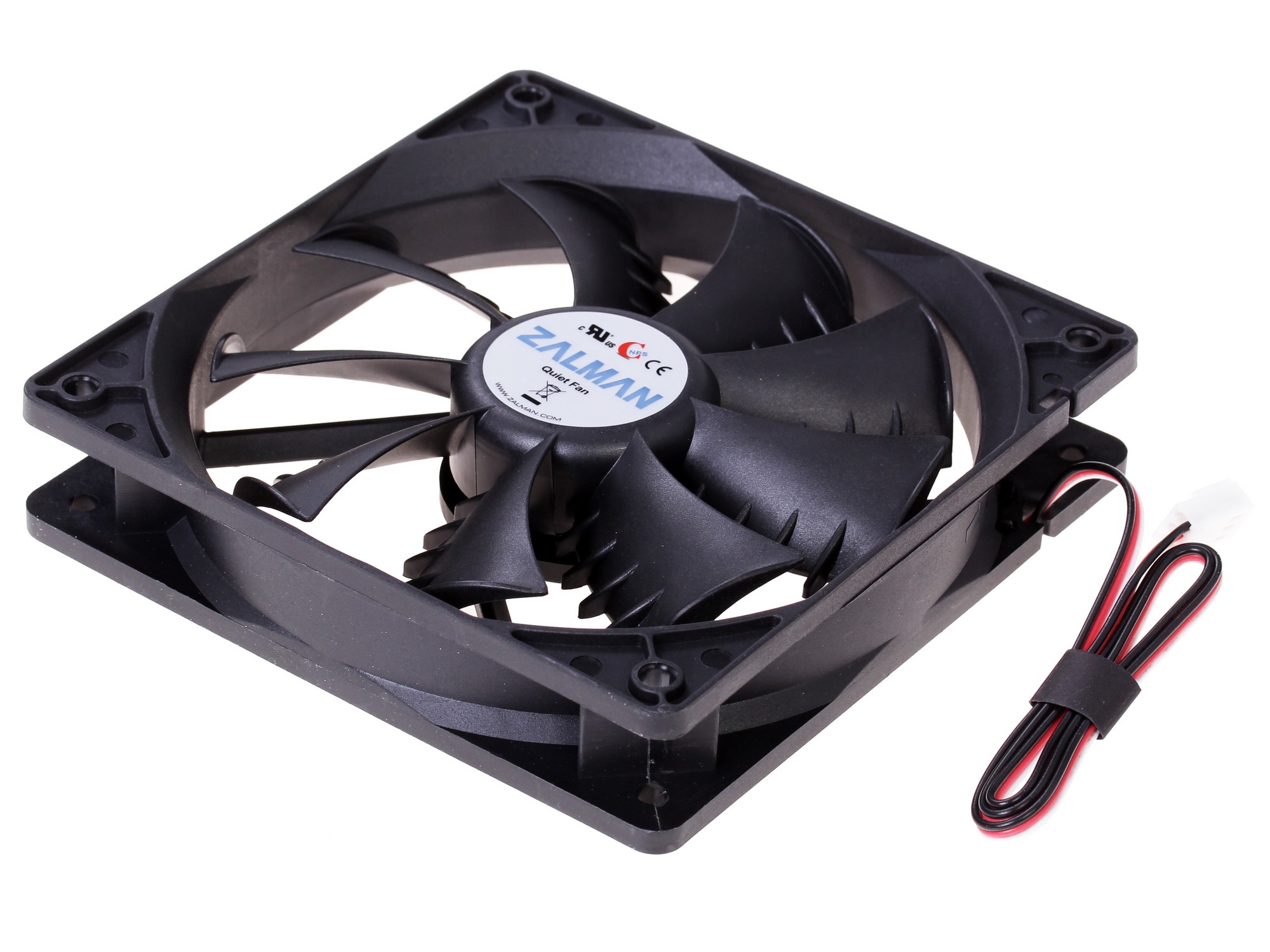 Вентилятор для корпуса Zalman ZM-F3 PLUS (SF) черный, 120 мм, 1200 об/мин, 23 дБ, 3 pin