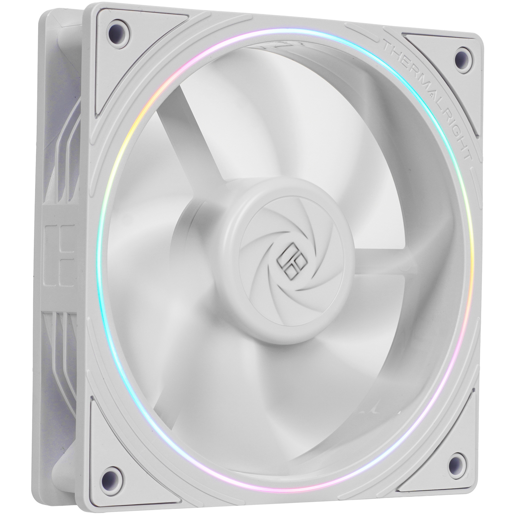 Вентилятор корпусный Thermalright TL-S12-W (120x120x25mm, 4-pin PWM, ARGB, 47.6CFM, 23.2dBA, 1500RPM