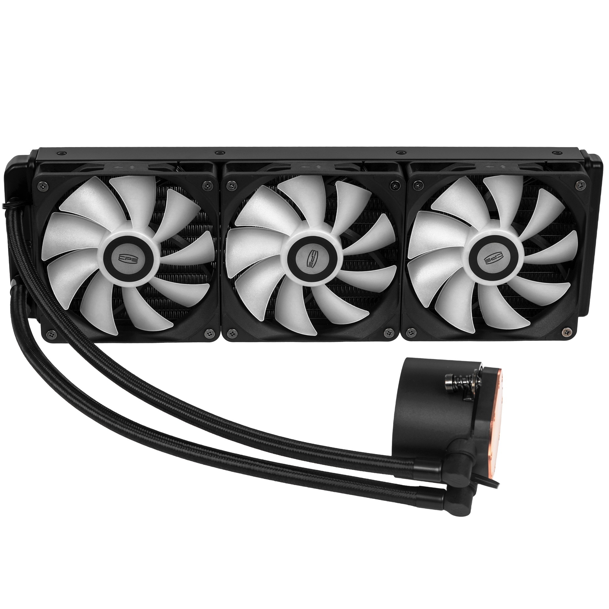 Система охлаждения/ PCCooler DA360 ARGB черный 120мм алюминий+медь 1800rpm 33.8db 4-pin 300W