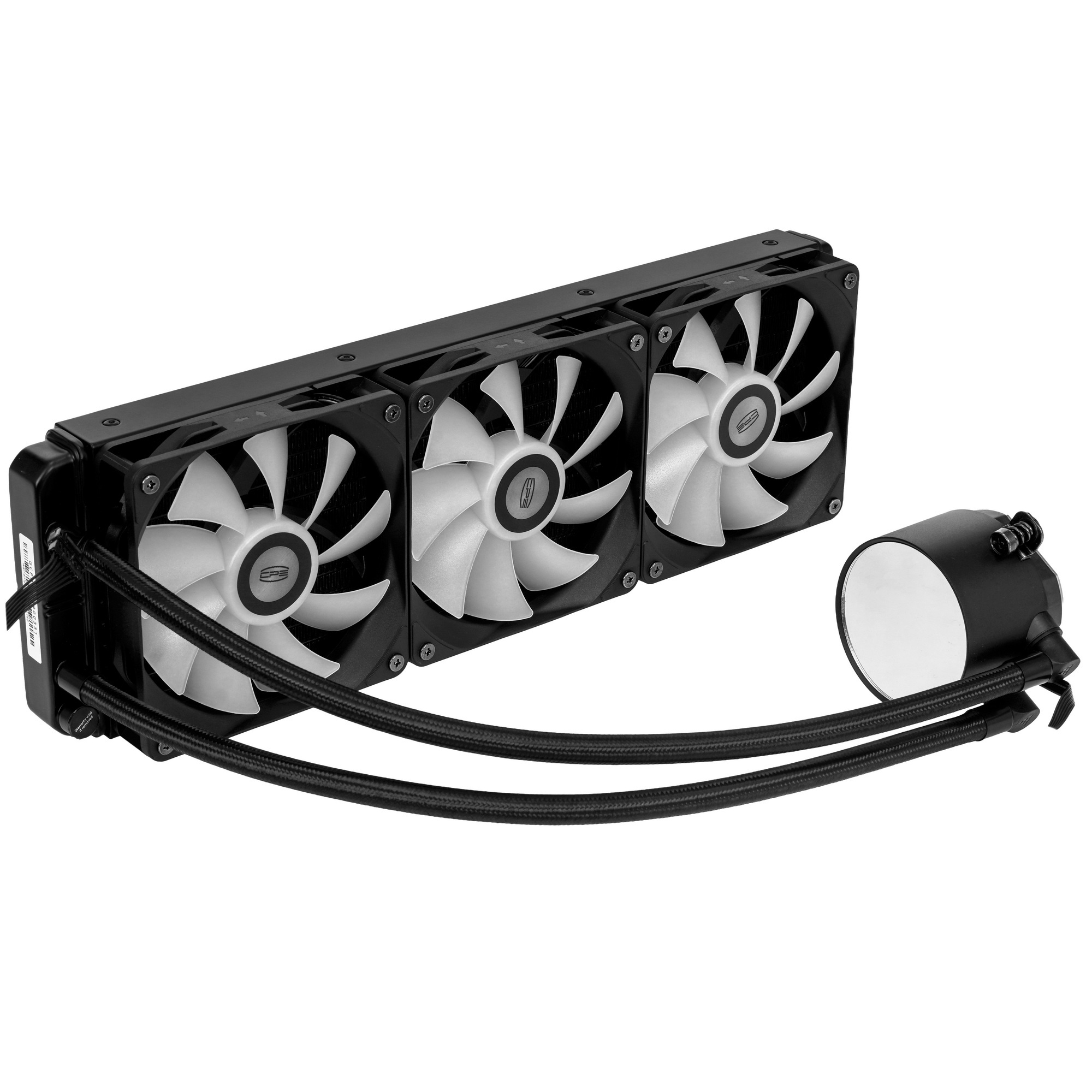 Система охлаждения/ PCCooler DA360 ARGB черный 120мм алюминий+медь 1800rpm 33.8db 4-pin 300W