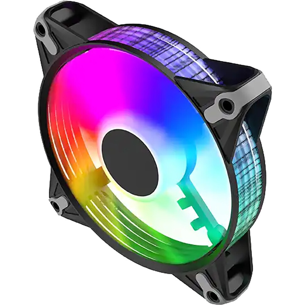 Вентилятор для корпуса Alseye FB120-B черный, 120 мм, 1000 об/мин, 22.5 дБ, 4 pin