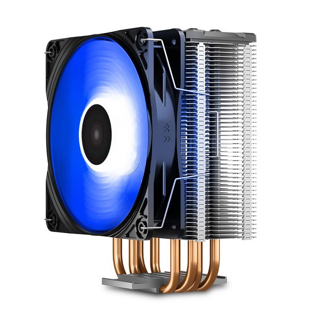 Кулер для процессора DEEPCOOL GAMMAXX GTE V2 серебристый, 120 мм, алюминий/медь, 1650 об/мин, 27.8 д